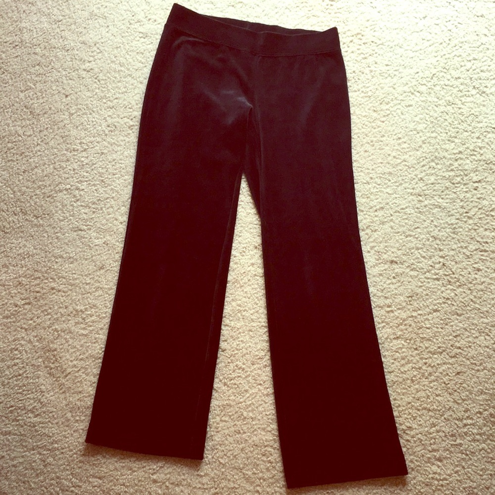 Velour pants